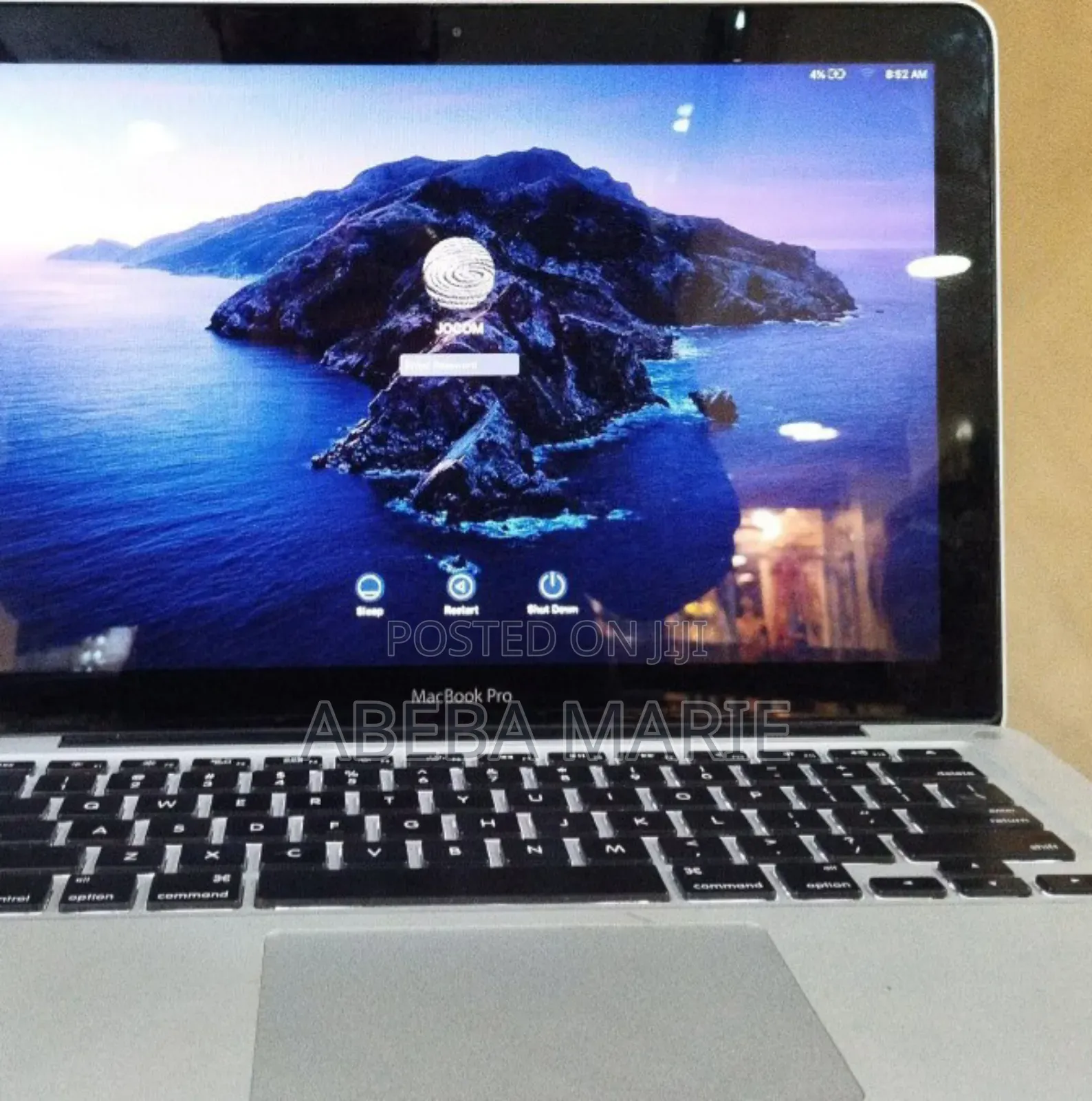 New Laptop Apple MacBook Pro 2012 4GB Intel Core I5 HDD 500GB