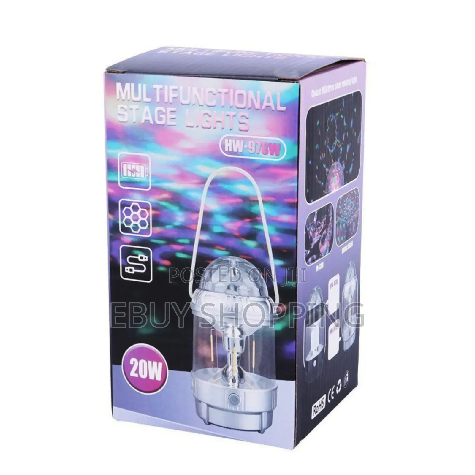  Input: 5v-2a Multifunctional Stage Lights