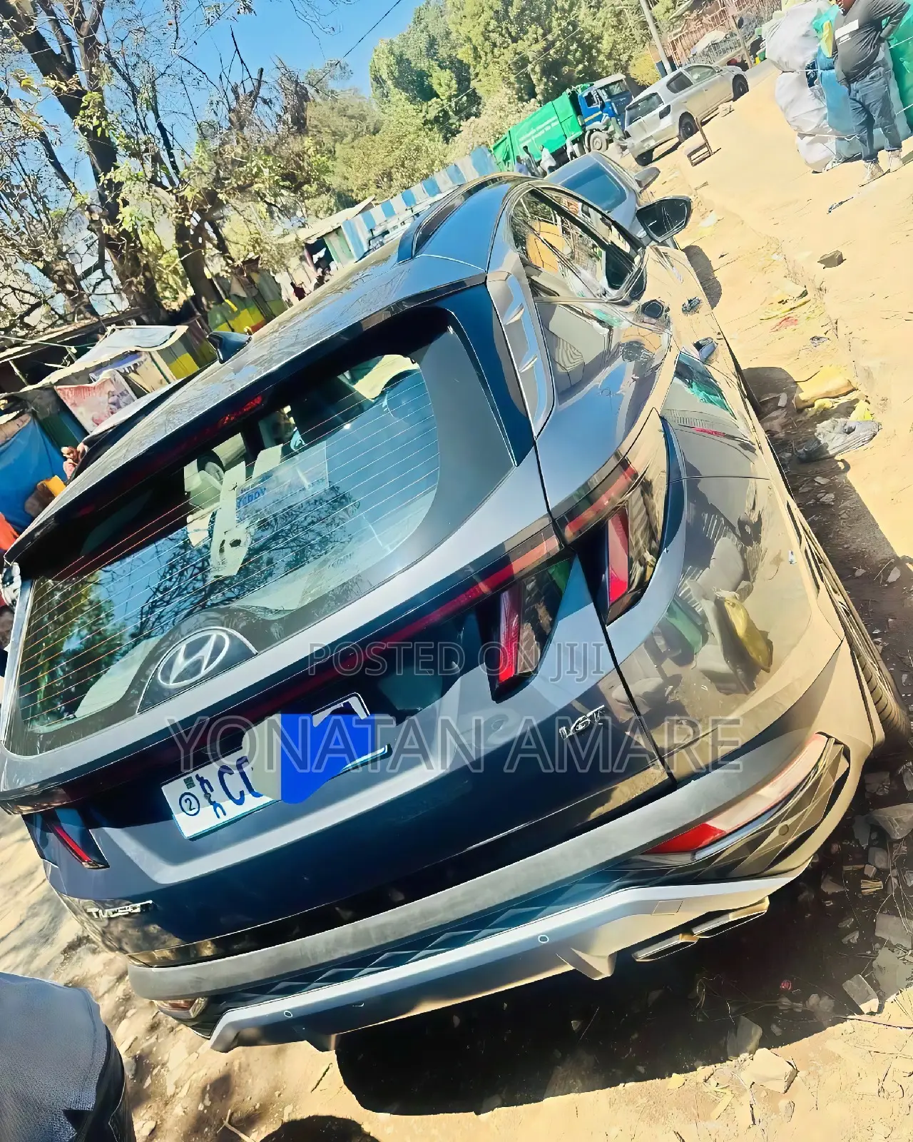 Hyundai Tucson 2022 Green