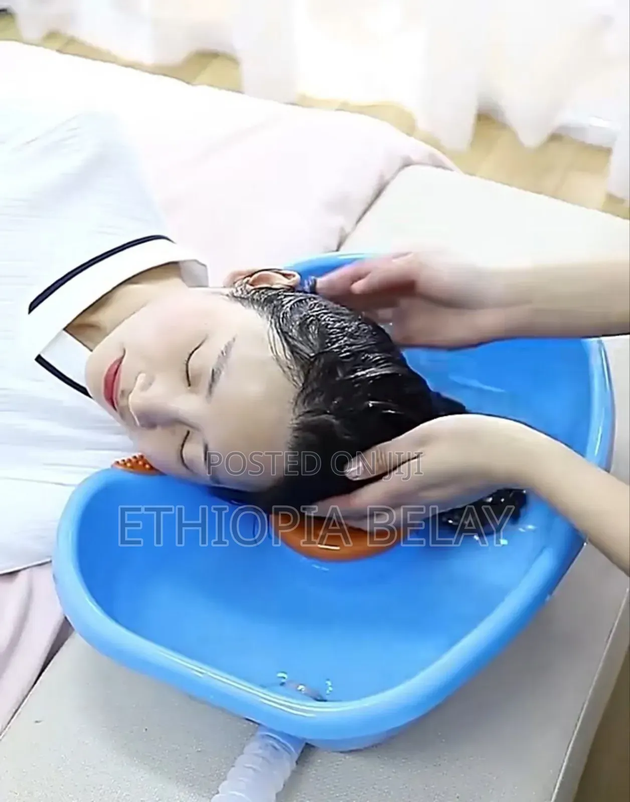 ተንቀሳቃሽ የፀጉር ማጠቢያ/Mobile Hair Washing Basin