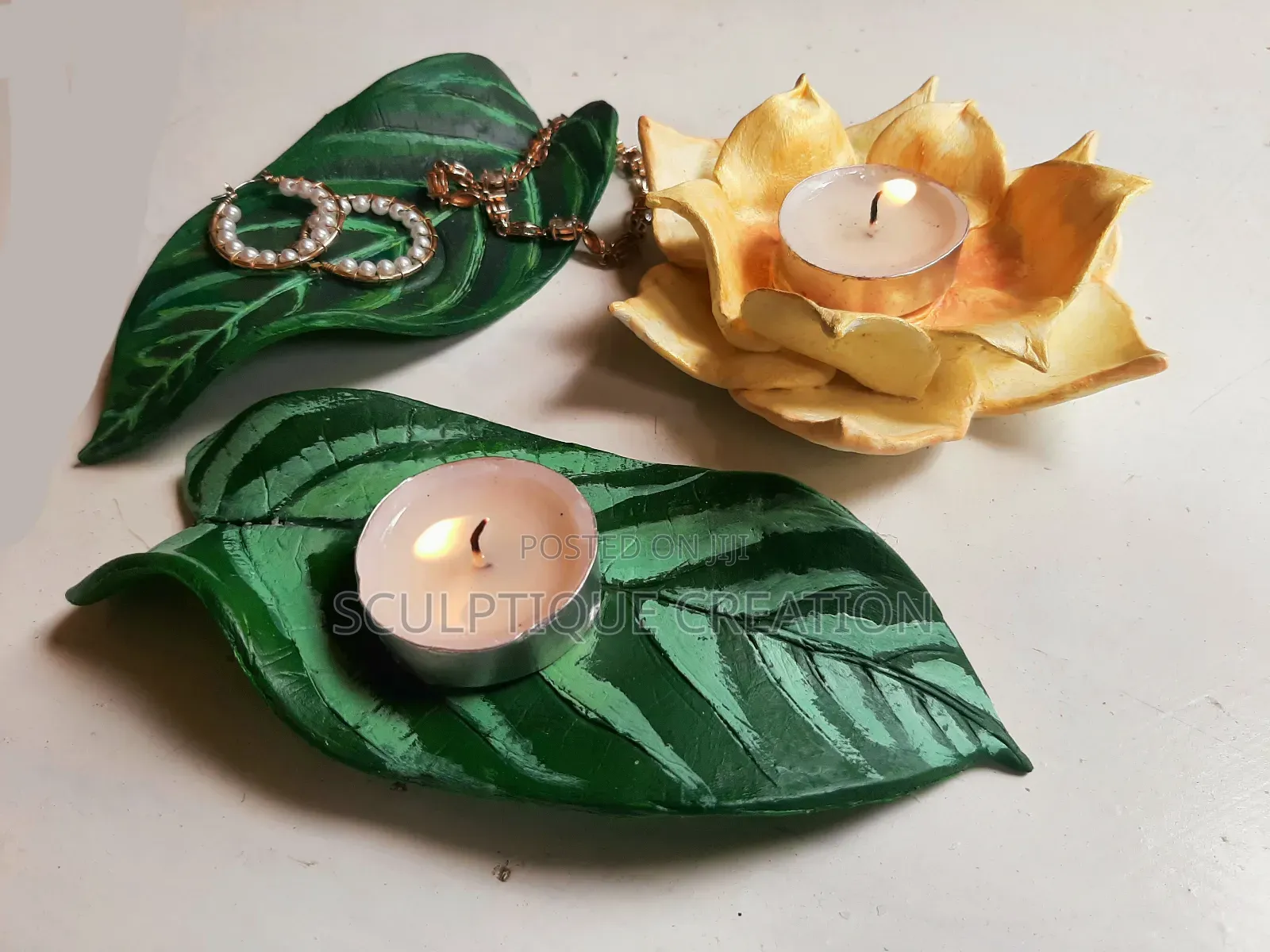 Candle and Jewlery Holder