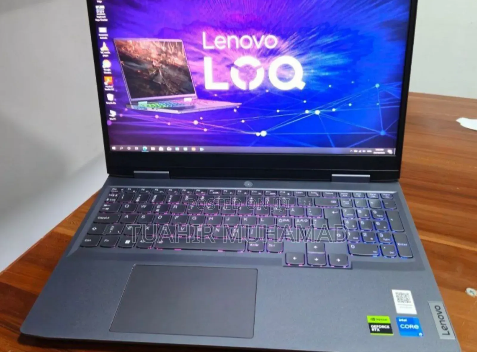 New Laptop Lenovo LOQ 15ARP9 16GB Intel Core I5 SSD 512GB