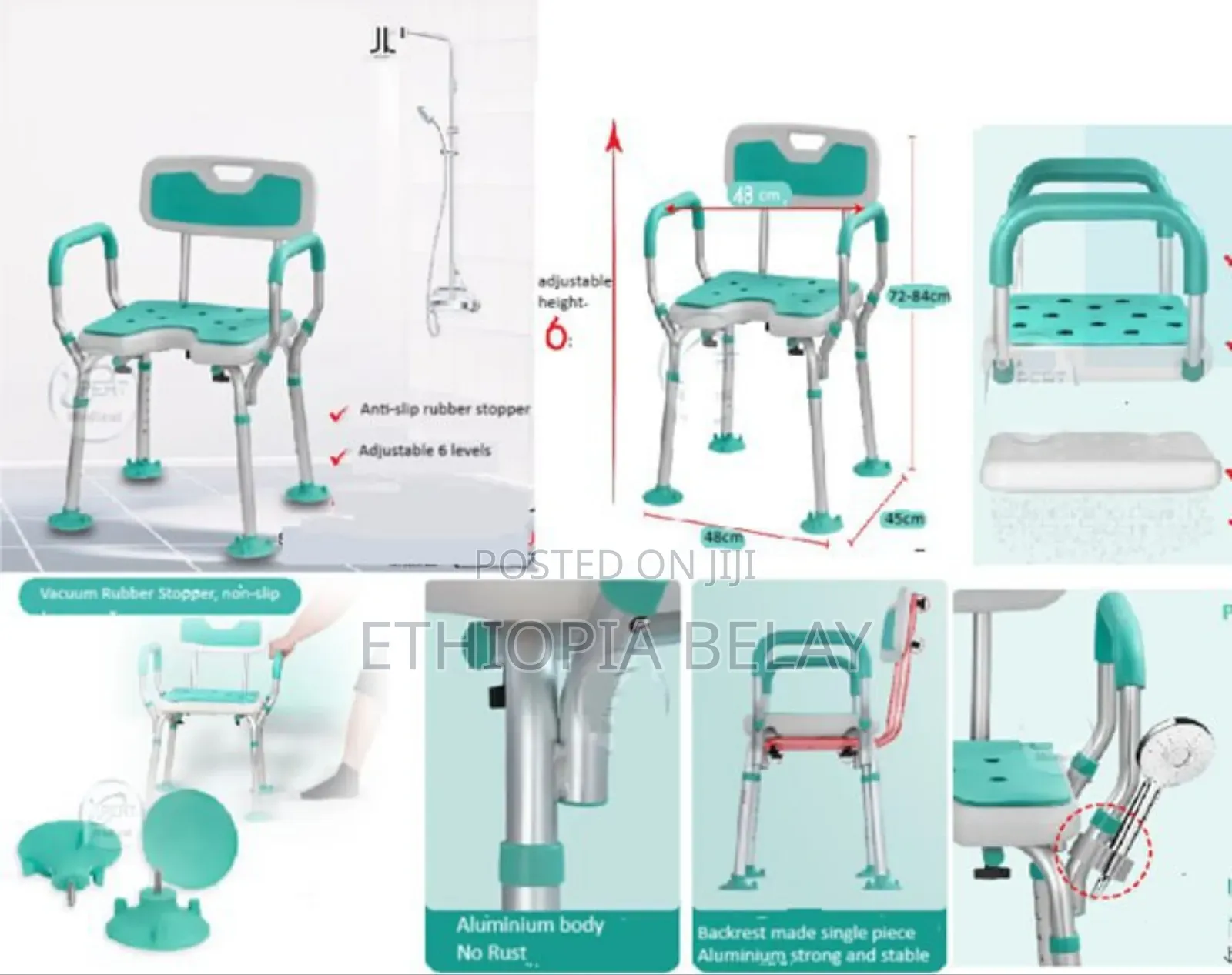 Aluminium Shower Seat