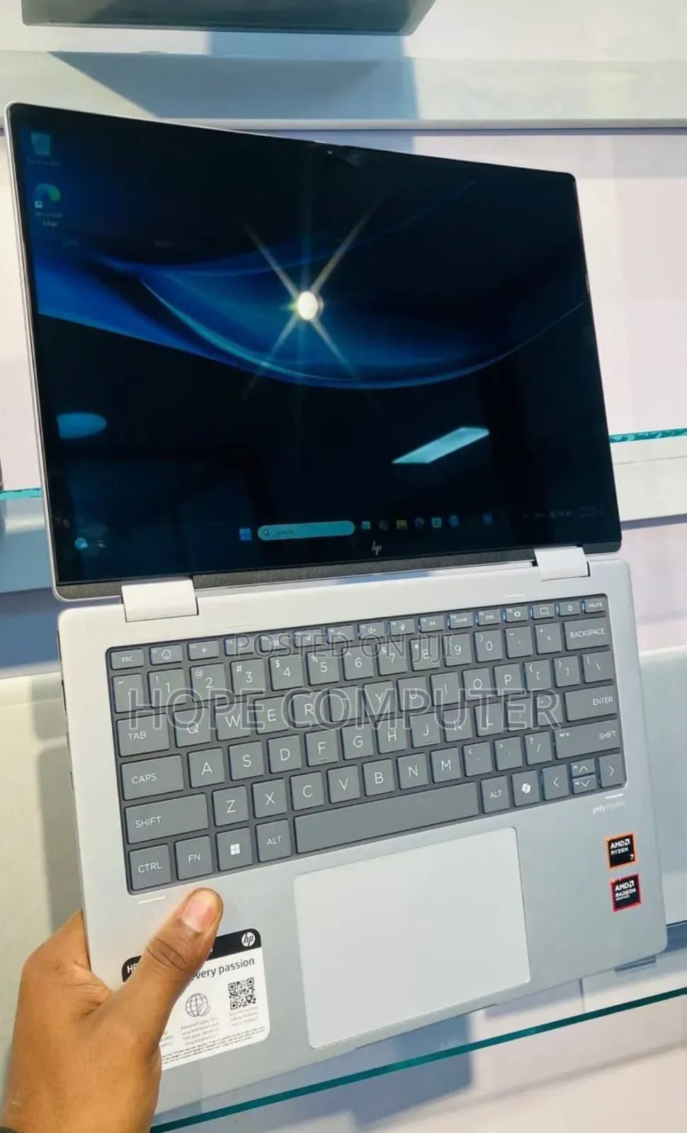 New Laptop HP Envy X360 16GB AMD Ryzen 7 SSD 1T