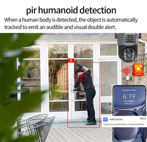 Dual Lens ያለው Solar የሆነ ሲም ካርድ ሚቀበልበቻርጅ ሚሰራ Security Camera