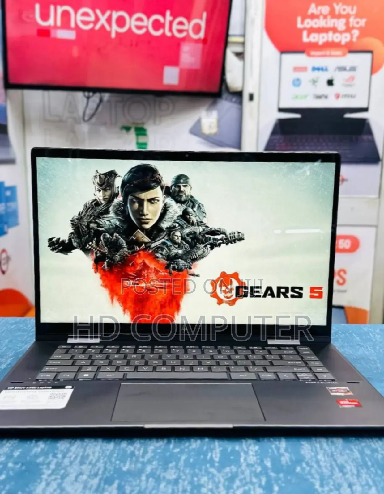 New Laptop HP Envy X360 16GB AMD Ryzen 7 SSD 512GB