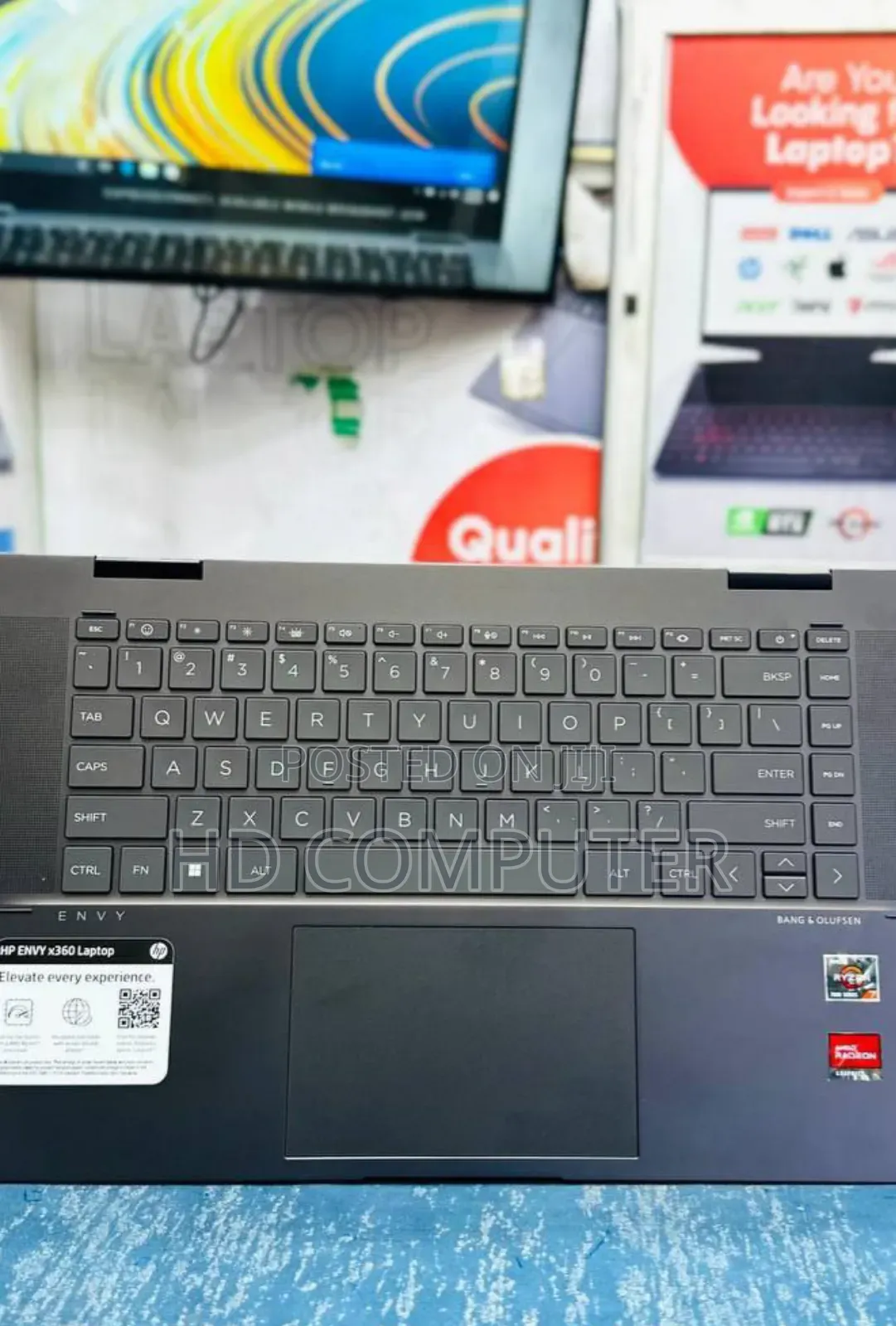 New Laptop HP Envy X360 16GB AMD Ryzen 7 SSD 512GB