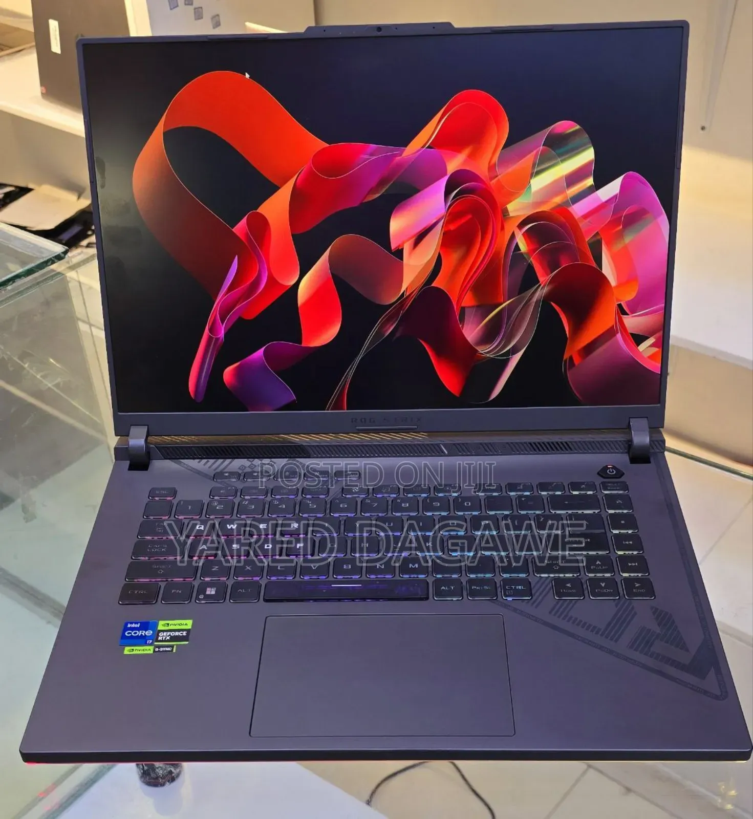 New Laptop Asus ROG Strix G16 G614 16GB Intel Core I7 SSD 1T