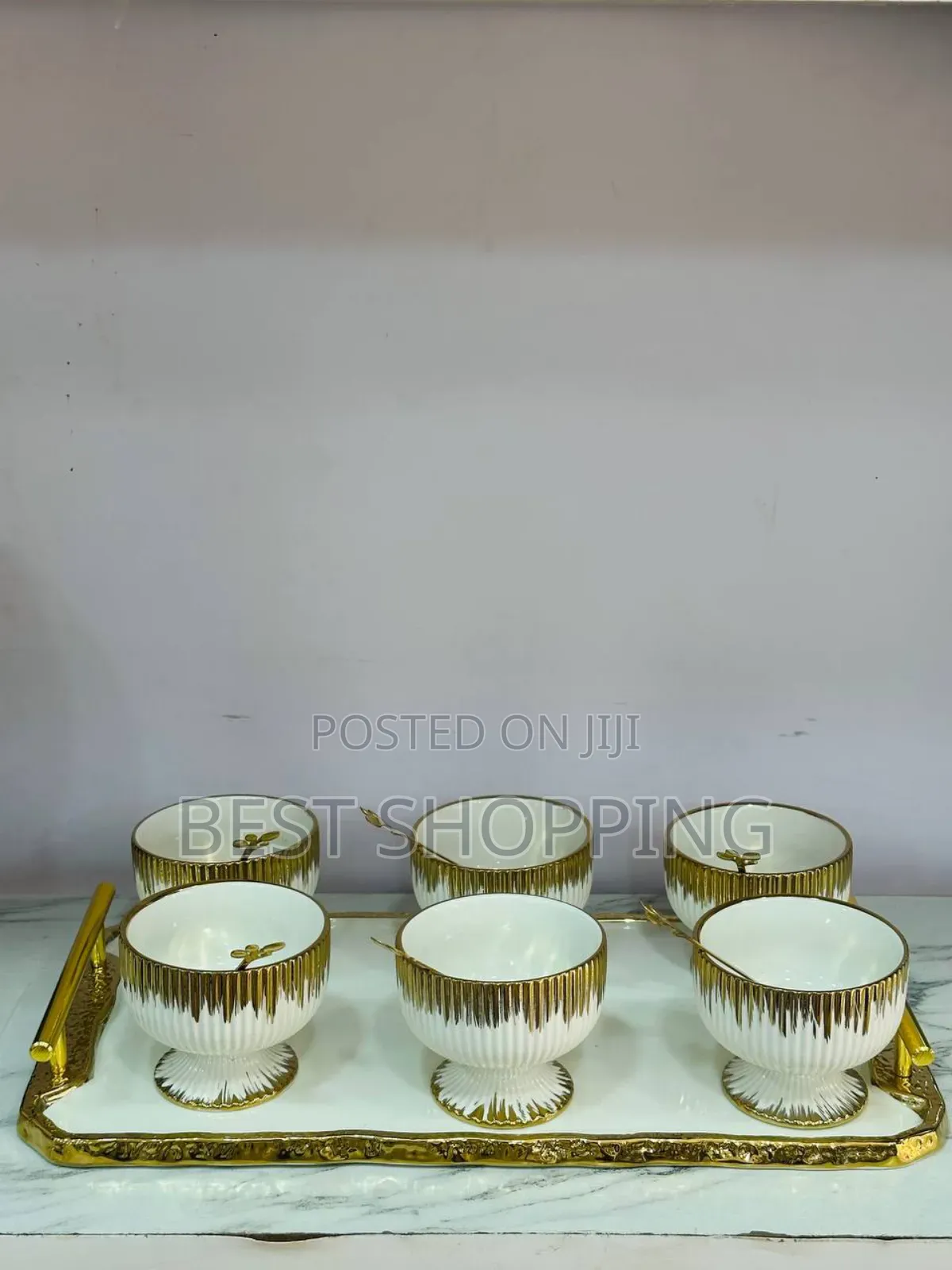 Ice Cream and Fruit Cap የአይስክሬም እና ለፍሩት ፓንች የሚሆን ዉብ ማስቀመጫ ትሪ