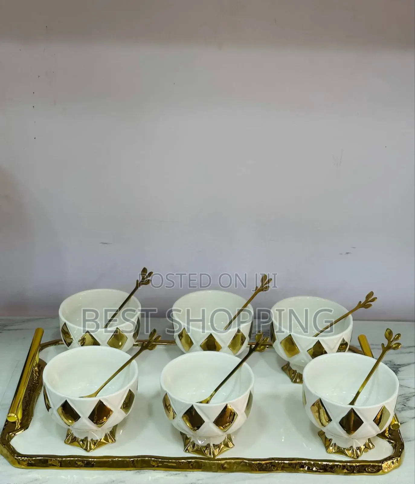 Ice Cream and Fruit Cap የአይስክሬም እና ለፍሩት ፓንች የሚሆን ዉብ ማስቀመጫ ትሪ