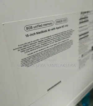 New Laptop Apple MacBook Air 2022 M2 8GB SSD 256GB