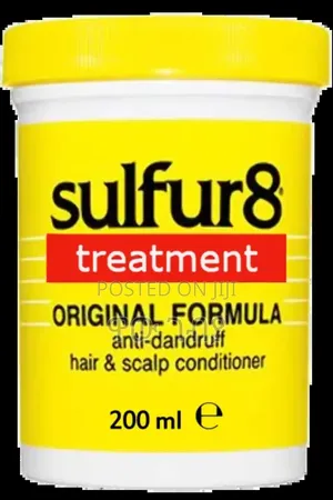 Sulfur8 Medicated Antidandruff Hair Scalp Conditioner4 Oz