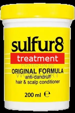 Sulfur8 Medicated Antidandruff Hair Scalp Conditioner4 Oz