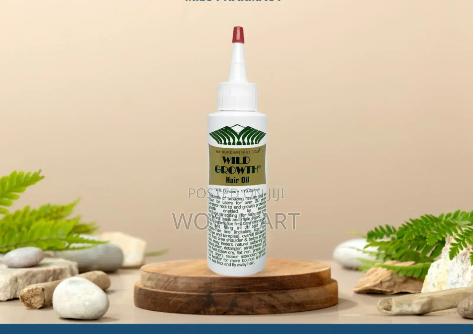 Wild Growth Hair Oil - Promotes Hair Growth and Thickness