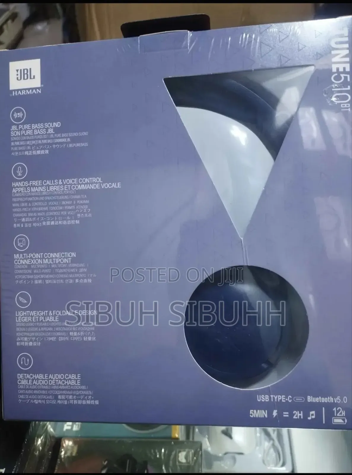 JBL Headset Color Blue