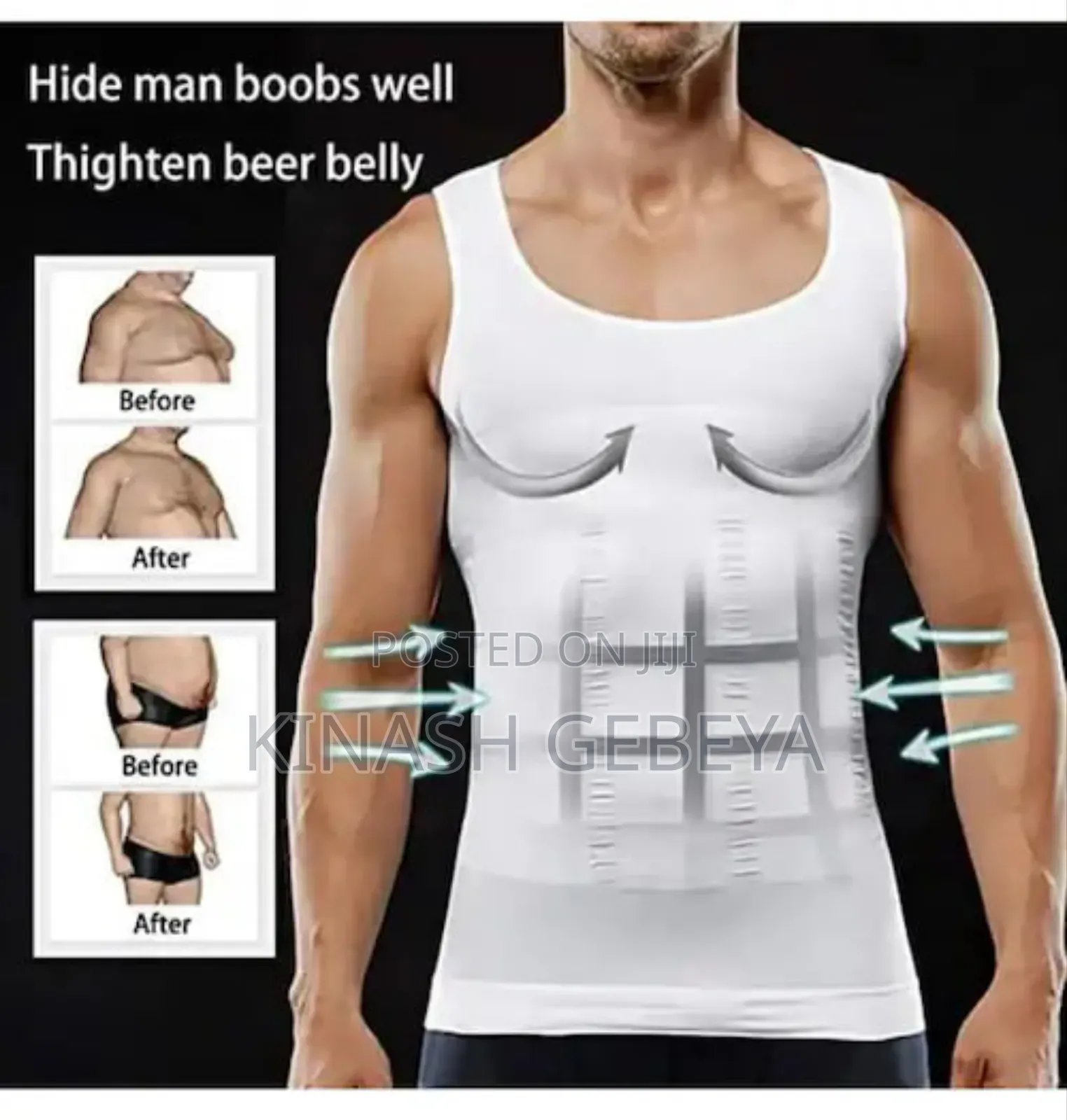 Mens Body Shaper and Support(ቦርጭ መሰብሰቢያ)