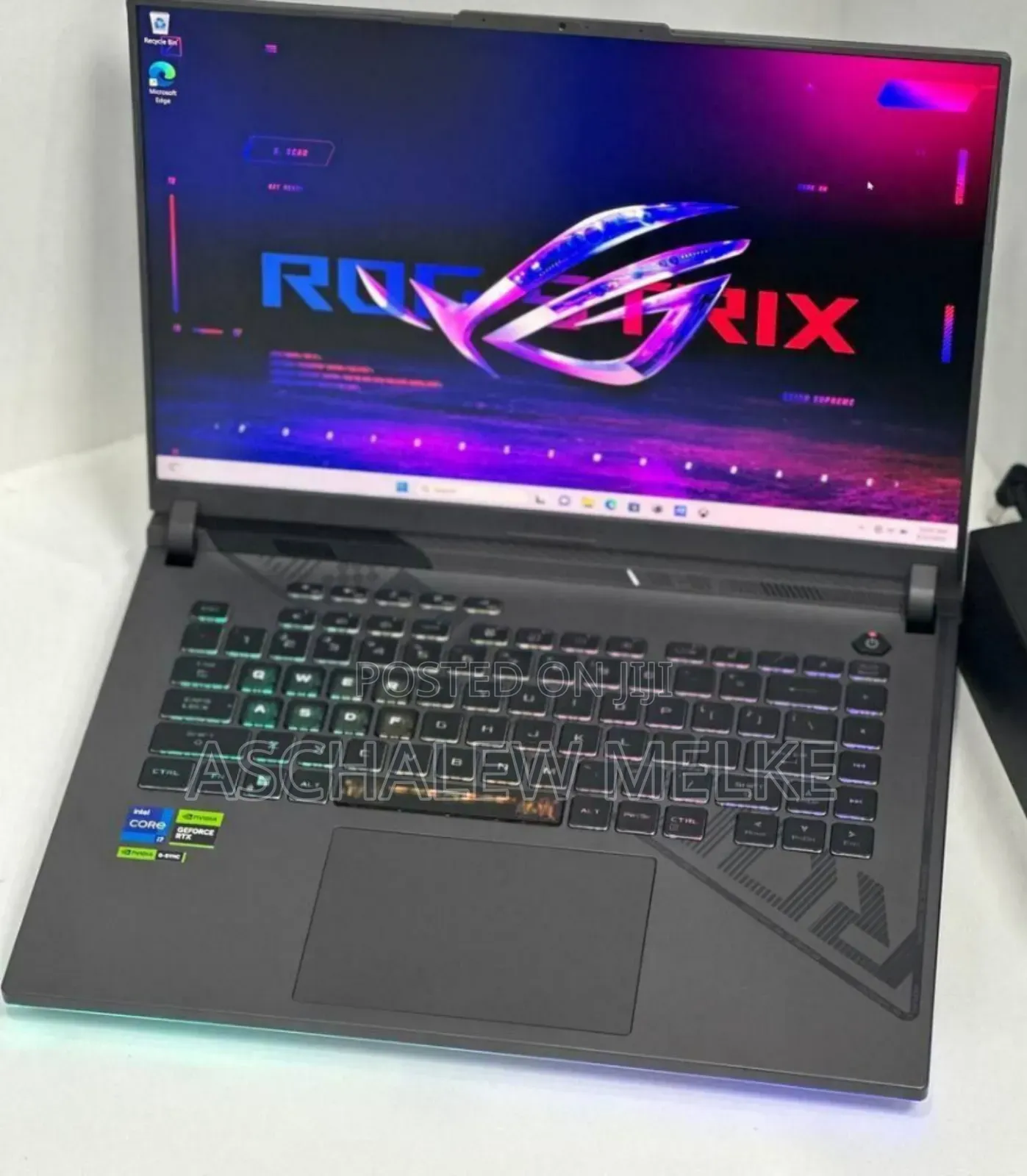 New Laptop Asus ROG Strix G15 16GB Intel Core I7 SSD 512GB