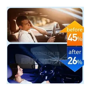 ለበጋው የፀሀይ ሙቀት ምርጥ መላ Foldable Car Sunshade Umbrella