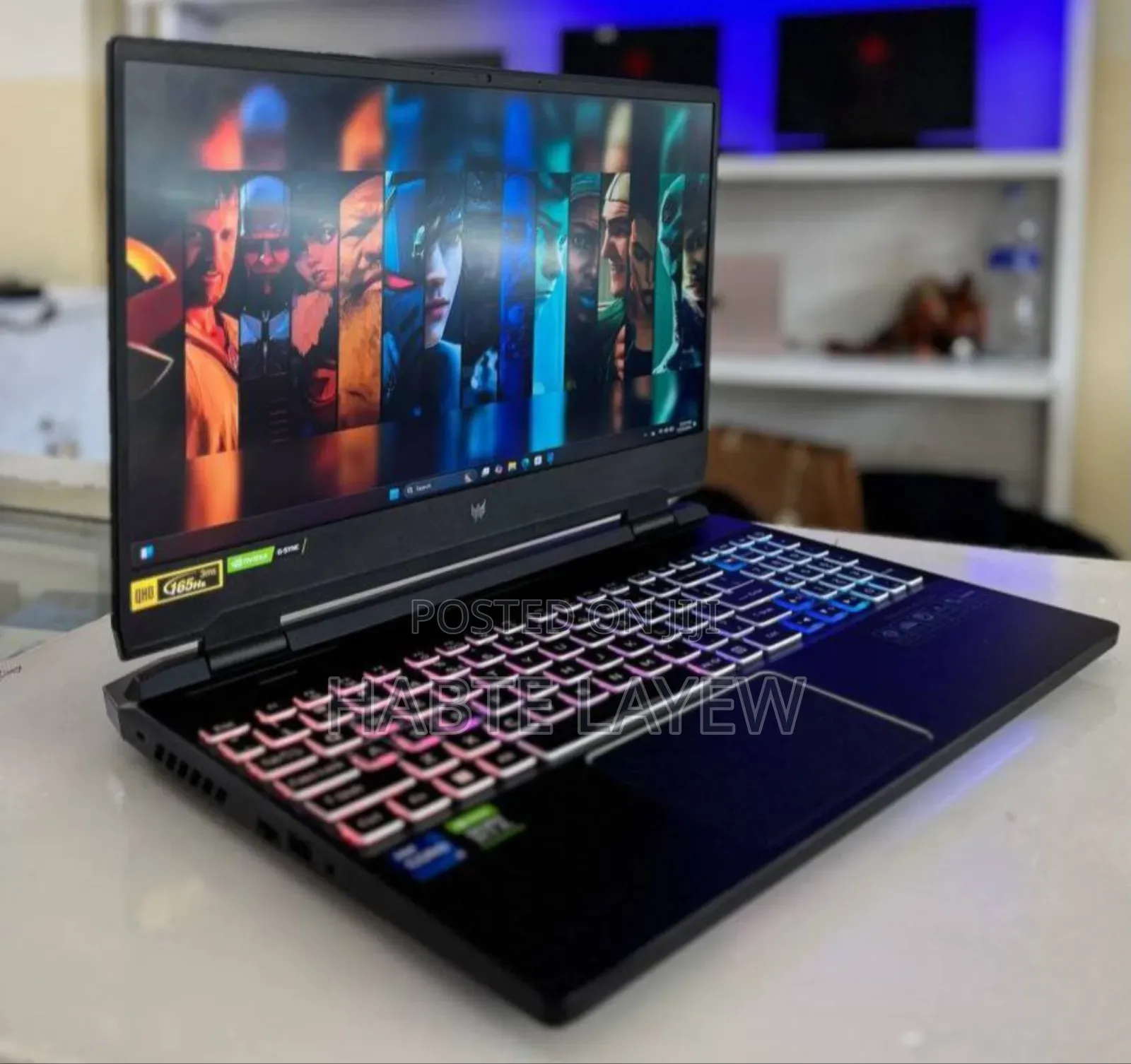 New Laptop Acer Predator Helios 300 16GB Intel Core I7 SSD 512GB