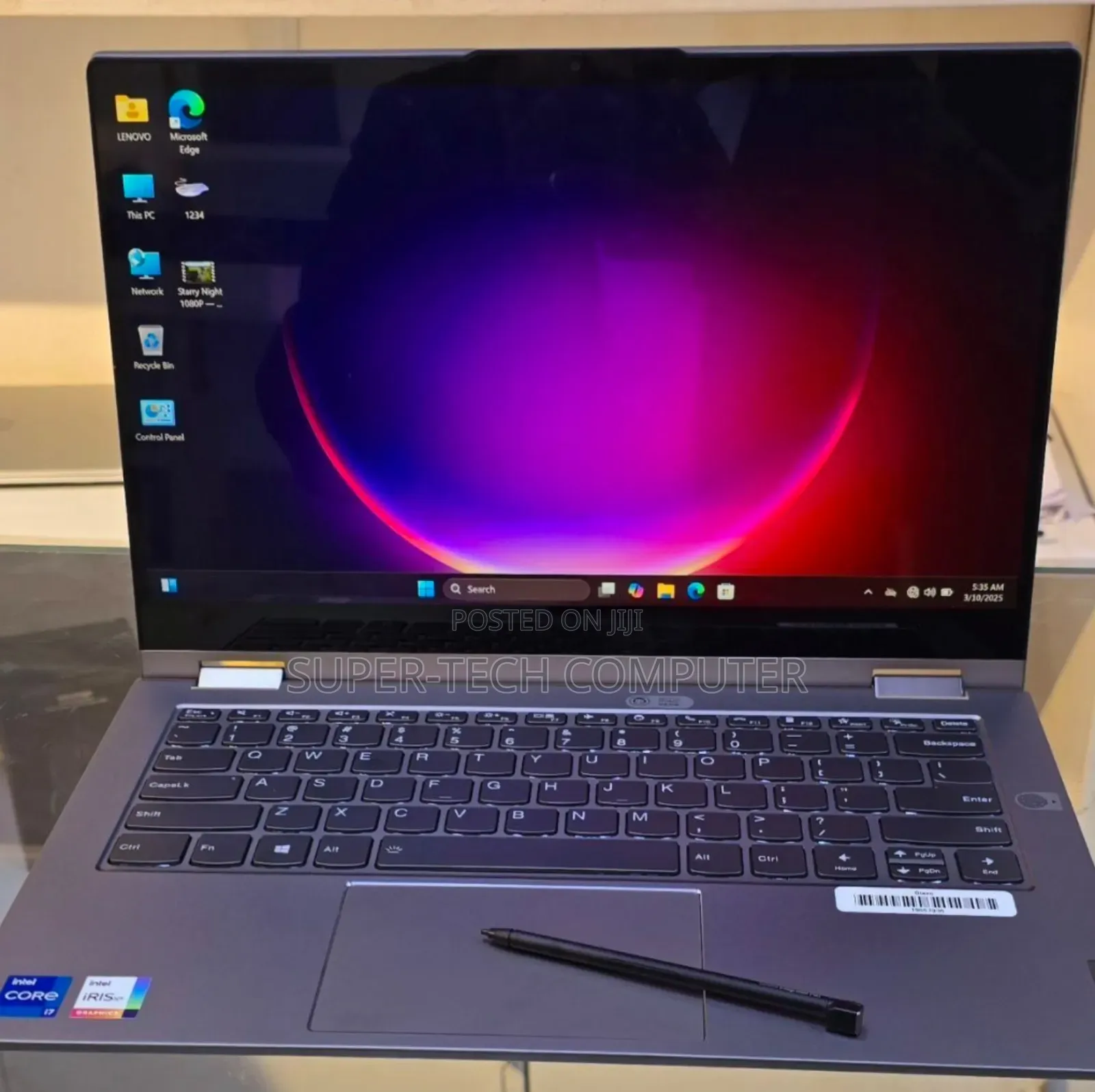 New Laptop Lenovo ThinkPad Yoga 16GB Intel Core I7 SSD 512GB