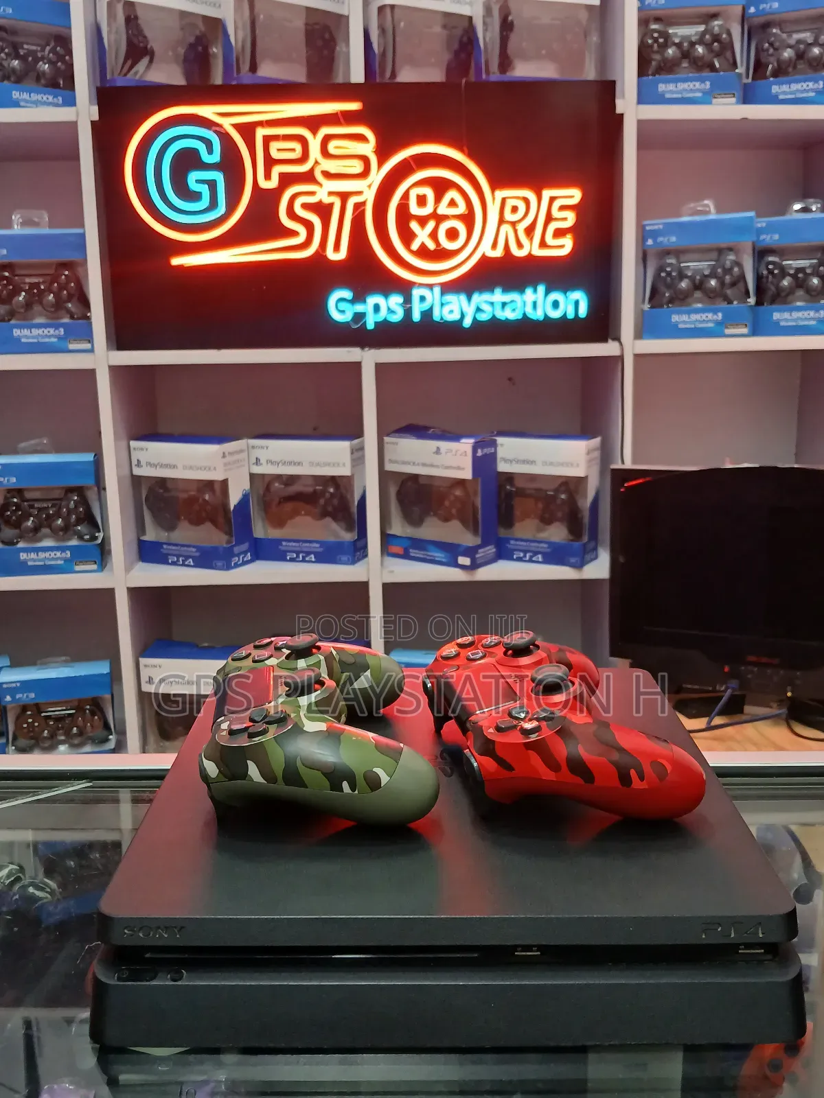 Playstation 4 Slim Model Bzat Asgbtenal