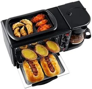 Sonifer 3in1 Electric Breakfast Maker Multifunction Minioven