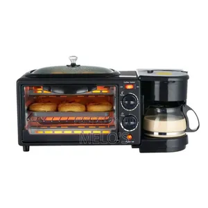 Sonifer 3in1 Electric Breakfast Maker Multifunction Minioven