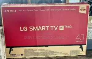 ➭Lg 43" Smart Android Tv