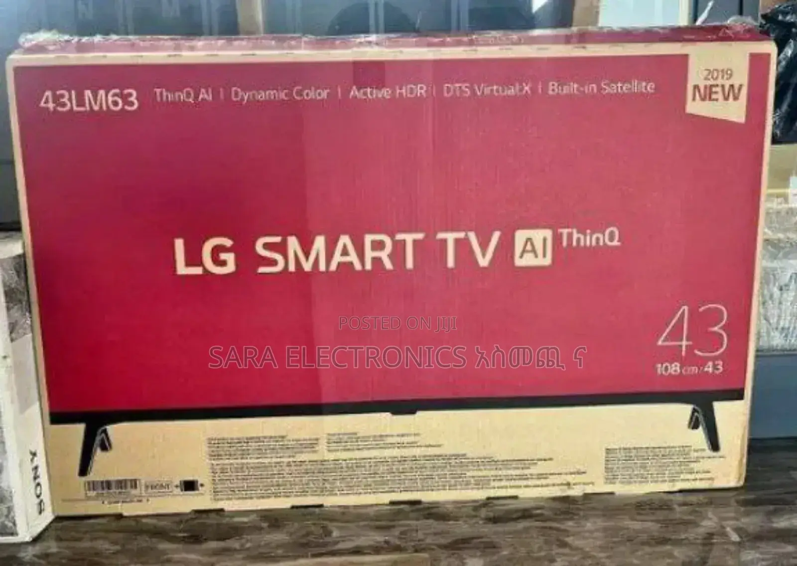 ➭Lg 43" Smart Android Tv