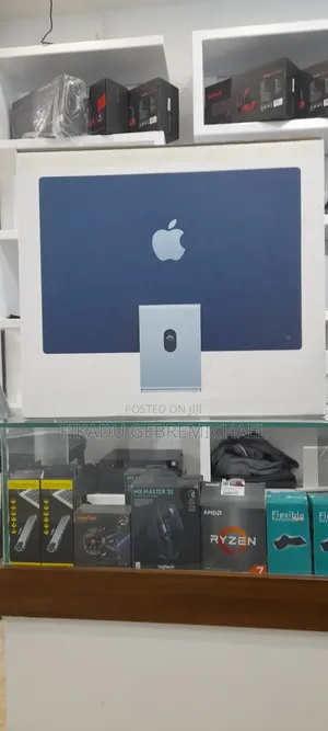 Photo - New Desktop Computer Apple iMac M3 8GB Apple M3 SSD 256GB