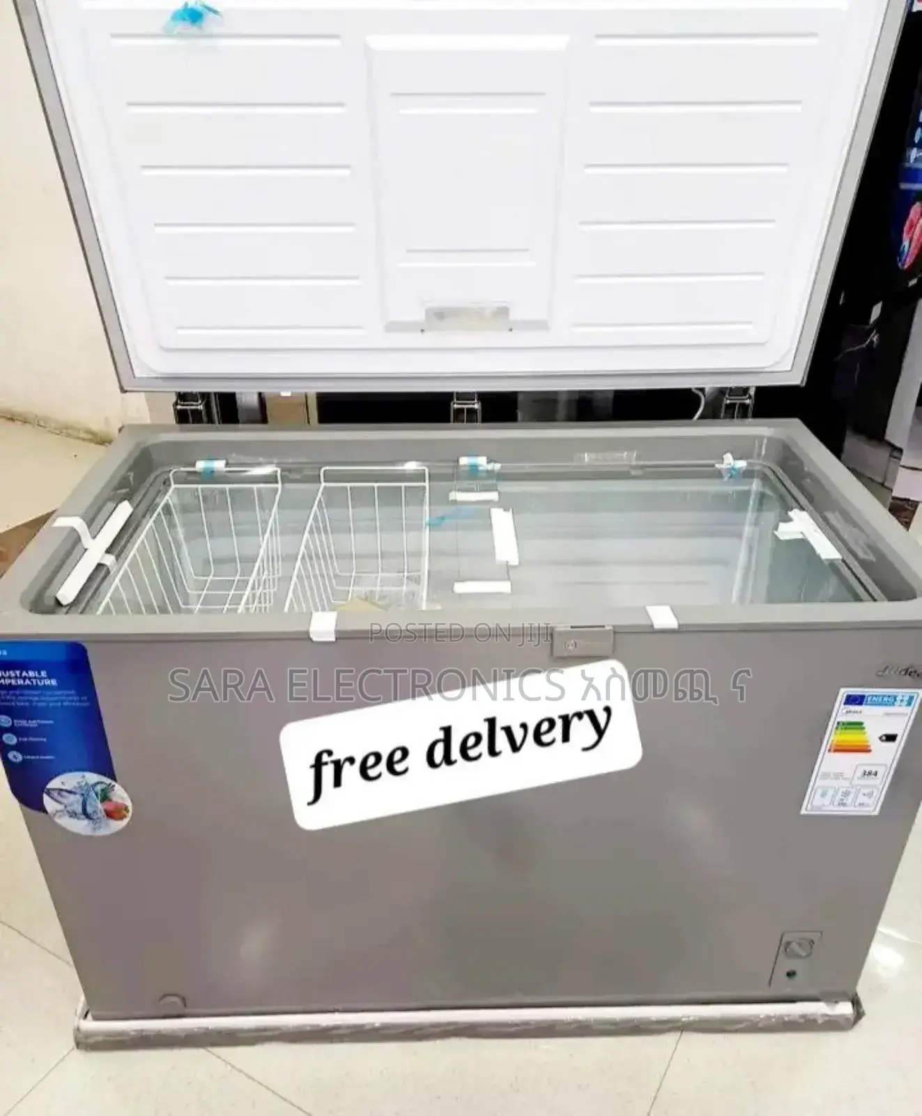 Media 350l Chest Freezer