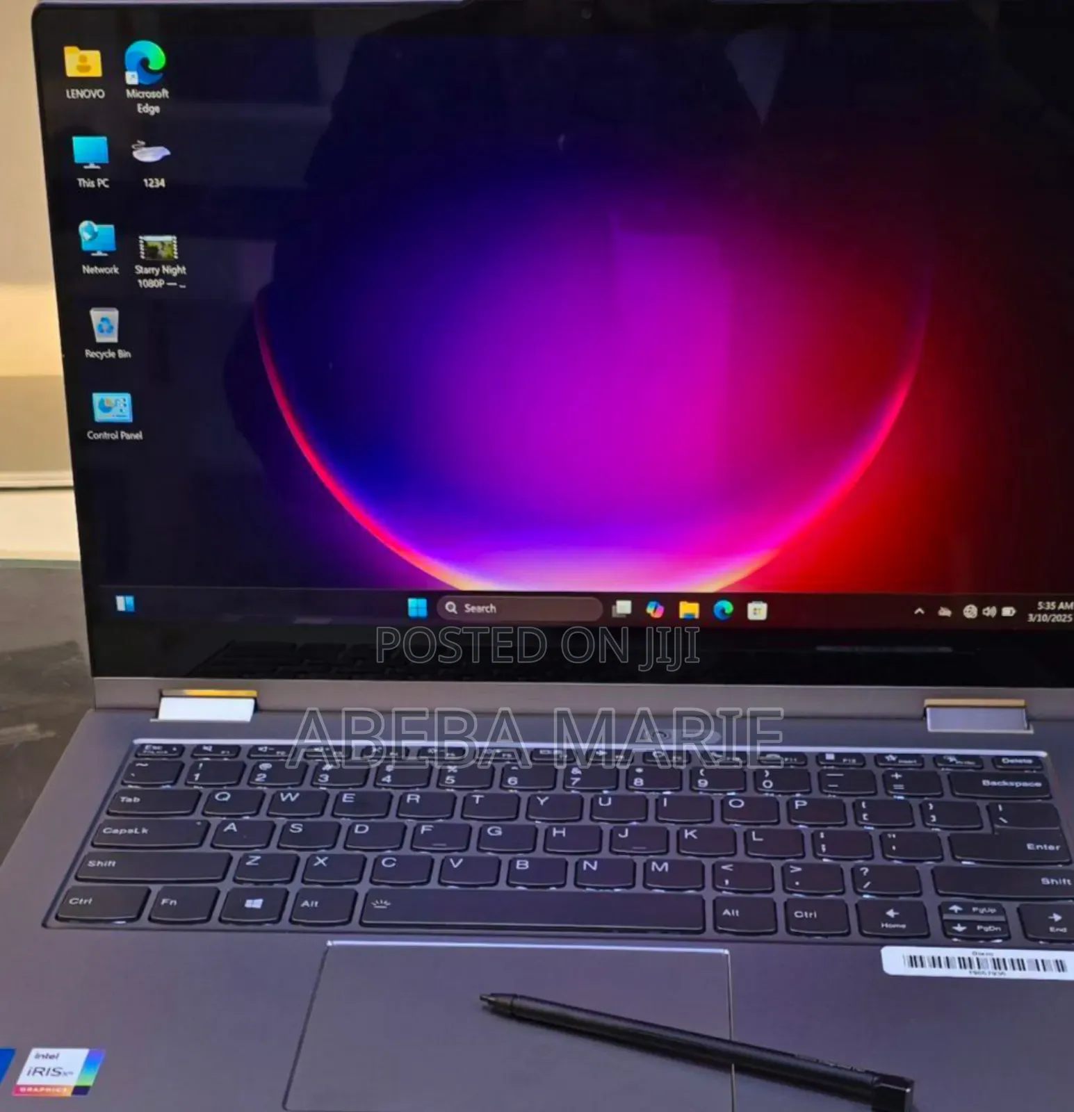 New Laptop Lenovo ThinkPad Yoga 16GB Intel Core I7 SSD 512GB