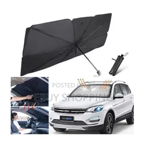 Photo - Easy to Use Foldable Car Sunshade Umbrella