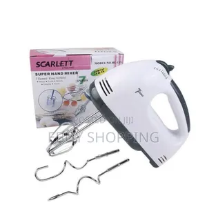 Photo - ለሊጥ እና እንቁላል መምቻ የሚሆን Scarlett Hand Mixer