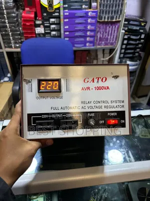 Photo - Gato Digital Avr 1000va Stabilizer Voltage Regulatorስታብላይዘር