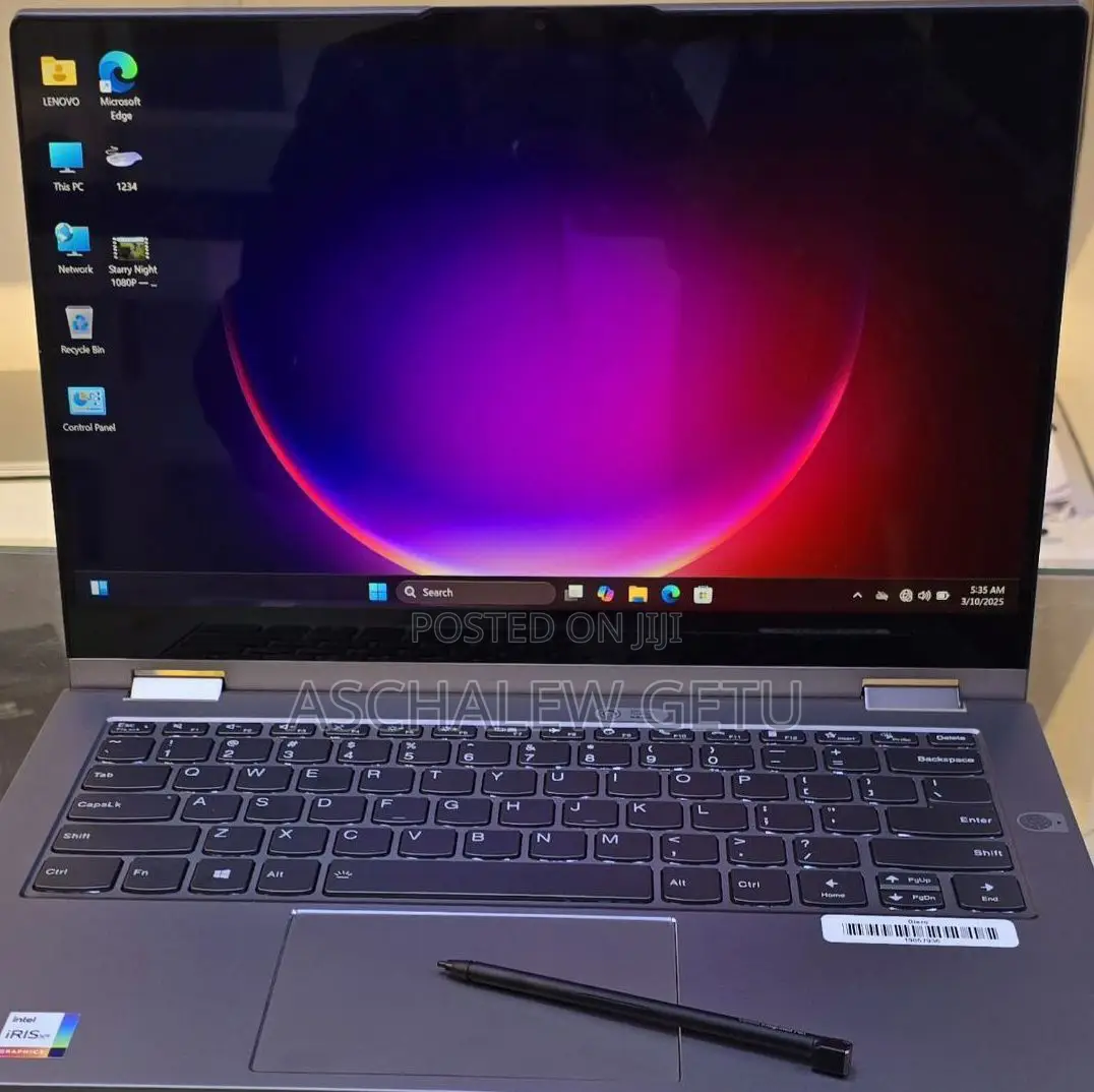 New Laptop Lenovo Yoga 7i 16GB Intel Core I7 SSD 512GB