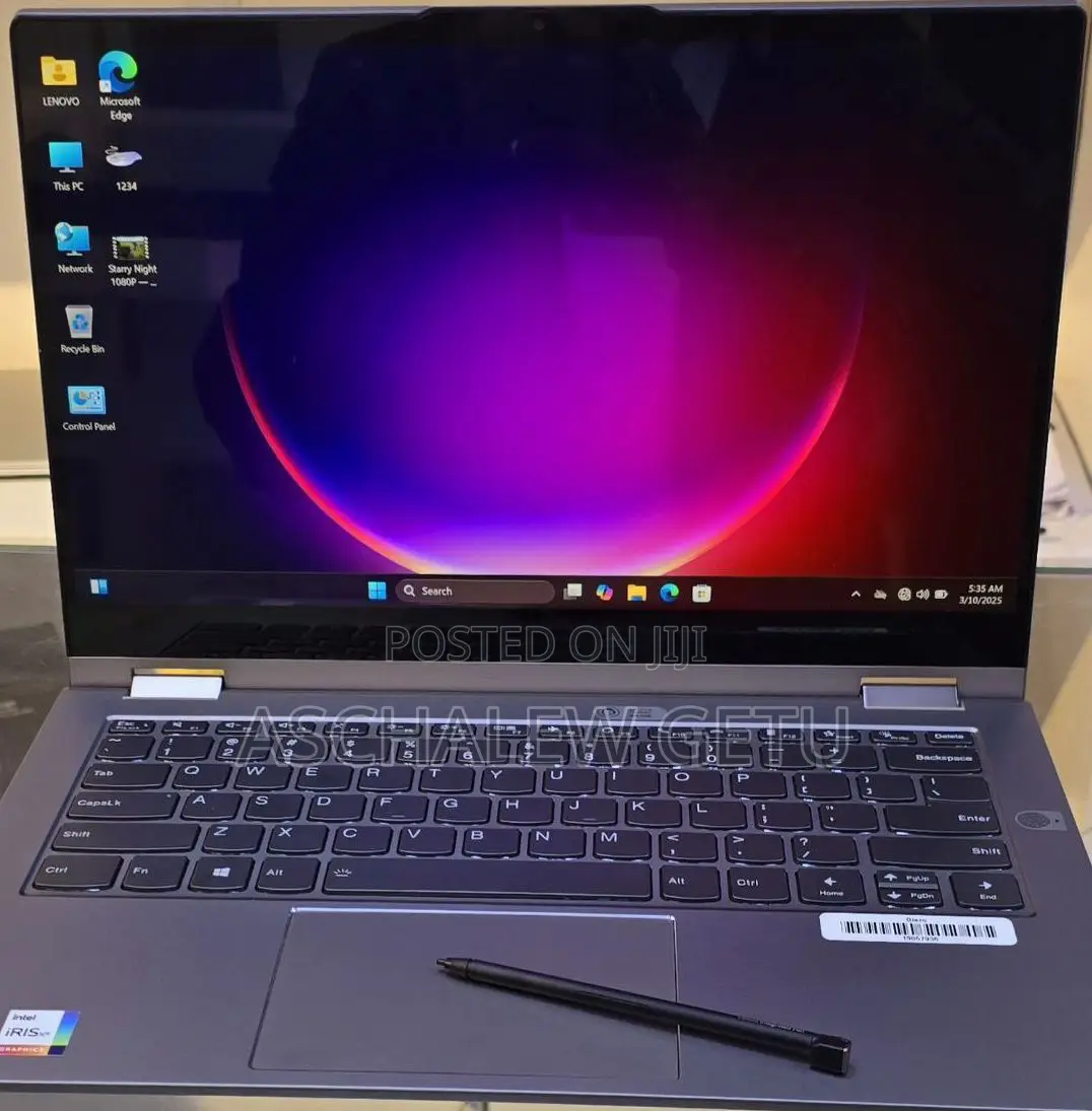 New Laptop Lenovo Yoga 7i 16GB Intel Core I7 SSD 512GB