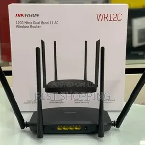 Photo - Hikvision Wi Fi Router 4 Antenna ፈጣን የቤት ውስጥ አንቴና ዋይፋይ ራውተር