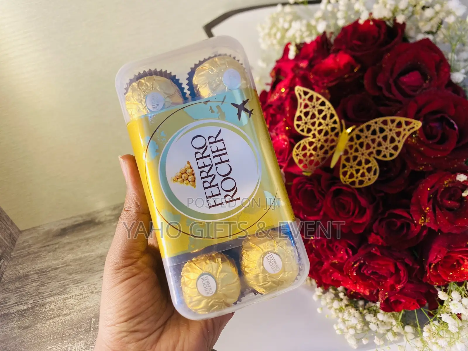 Flower   Chocolate   Gift  Set