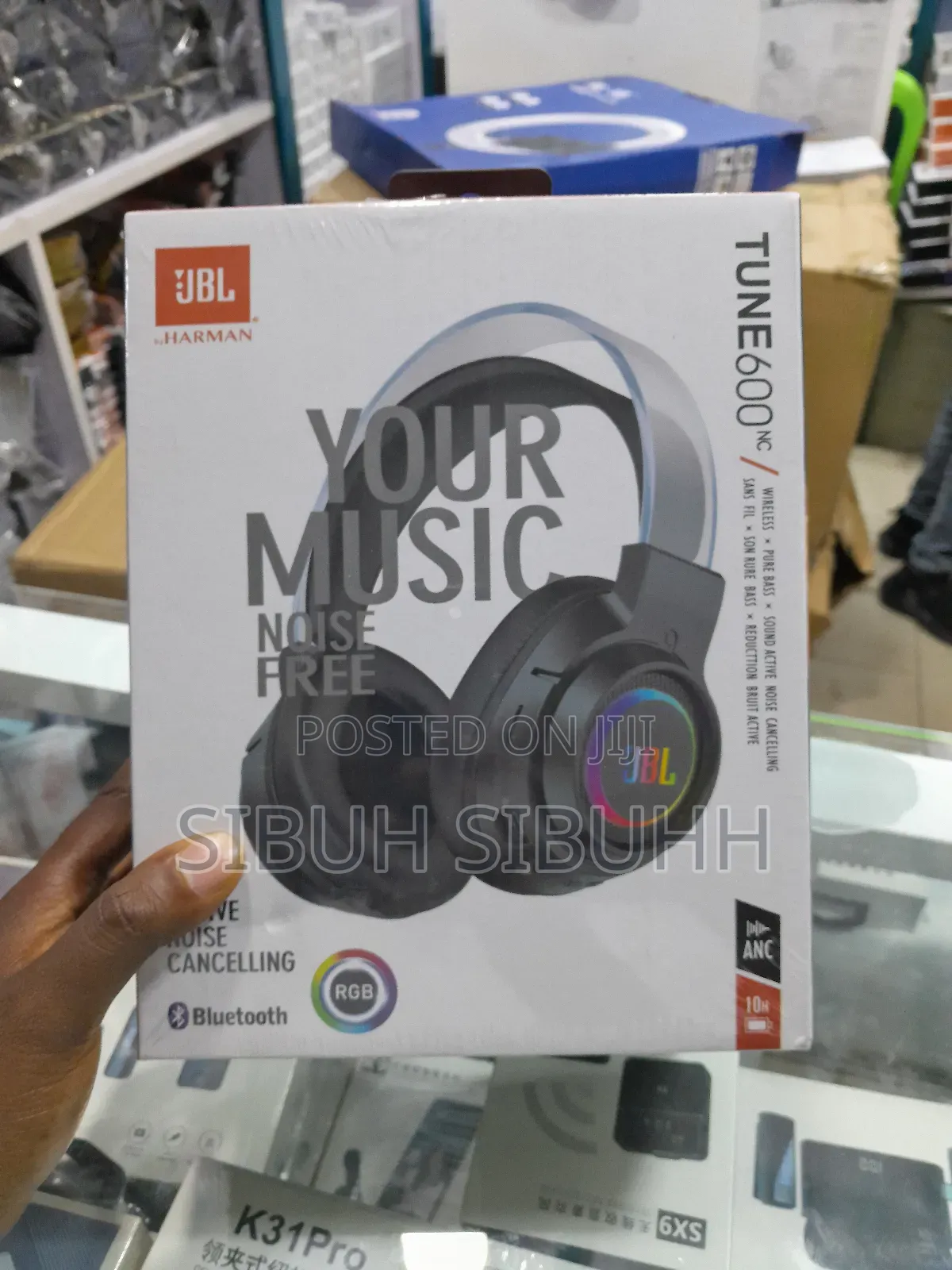 JBL RGB Wireless Headset 600 Bt