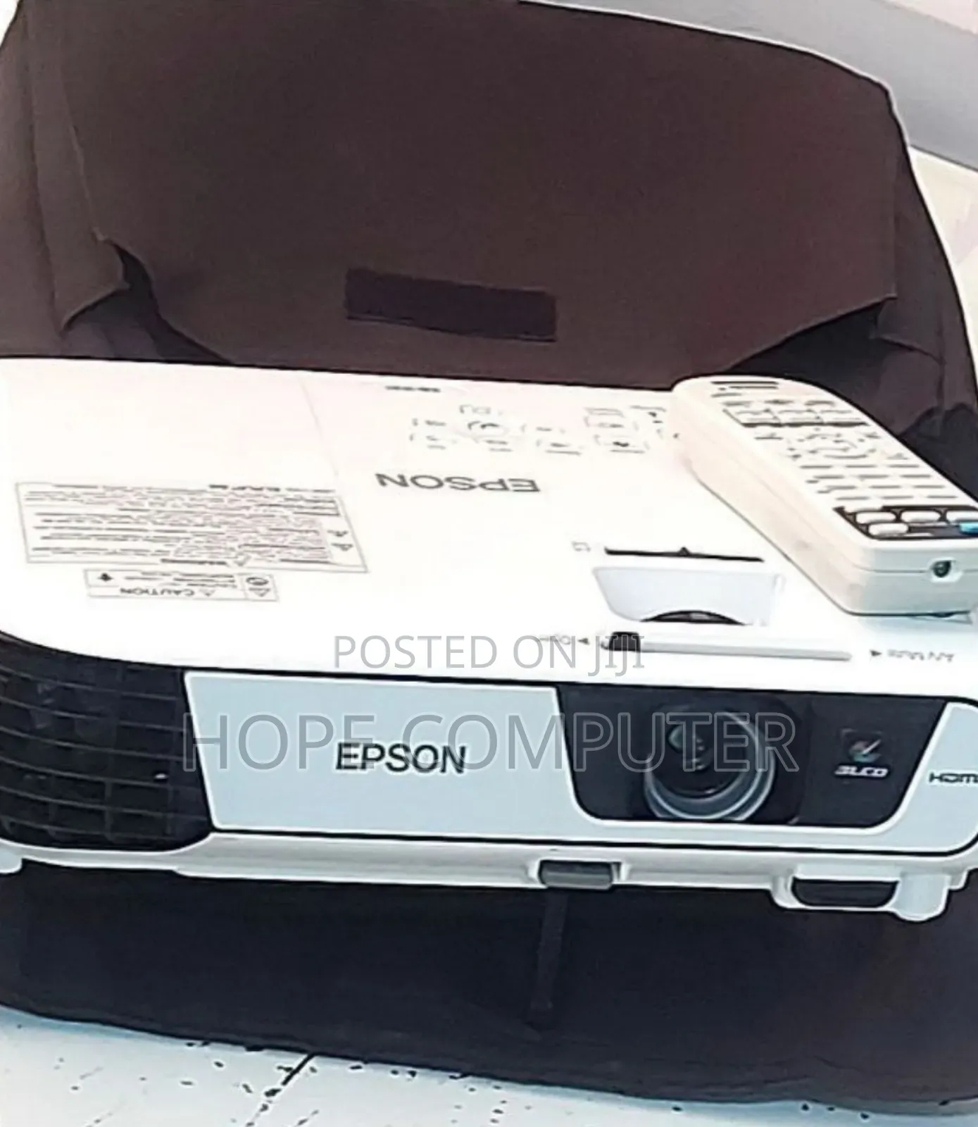 Epson Projector Model Name: Eb-X31 Has : Remote