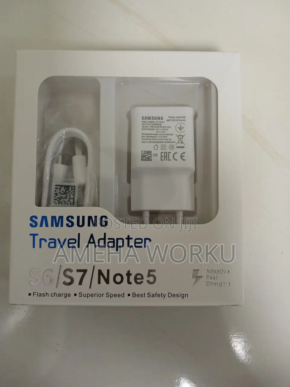 Samsung Travel Adapter S6/S7/Note (Normal) Charger
