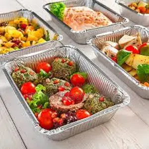 Aluminium Large Foil Takeaway Containers