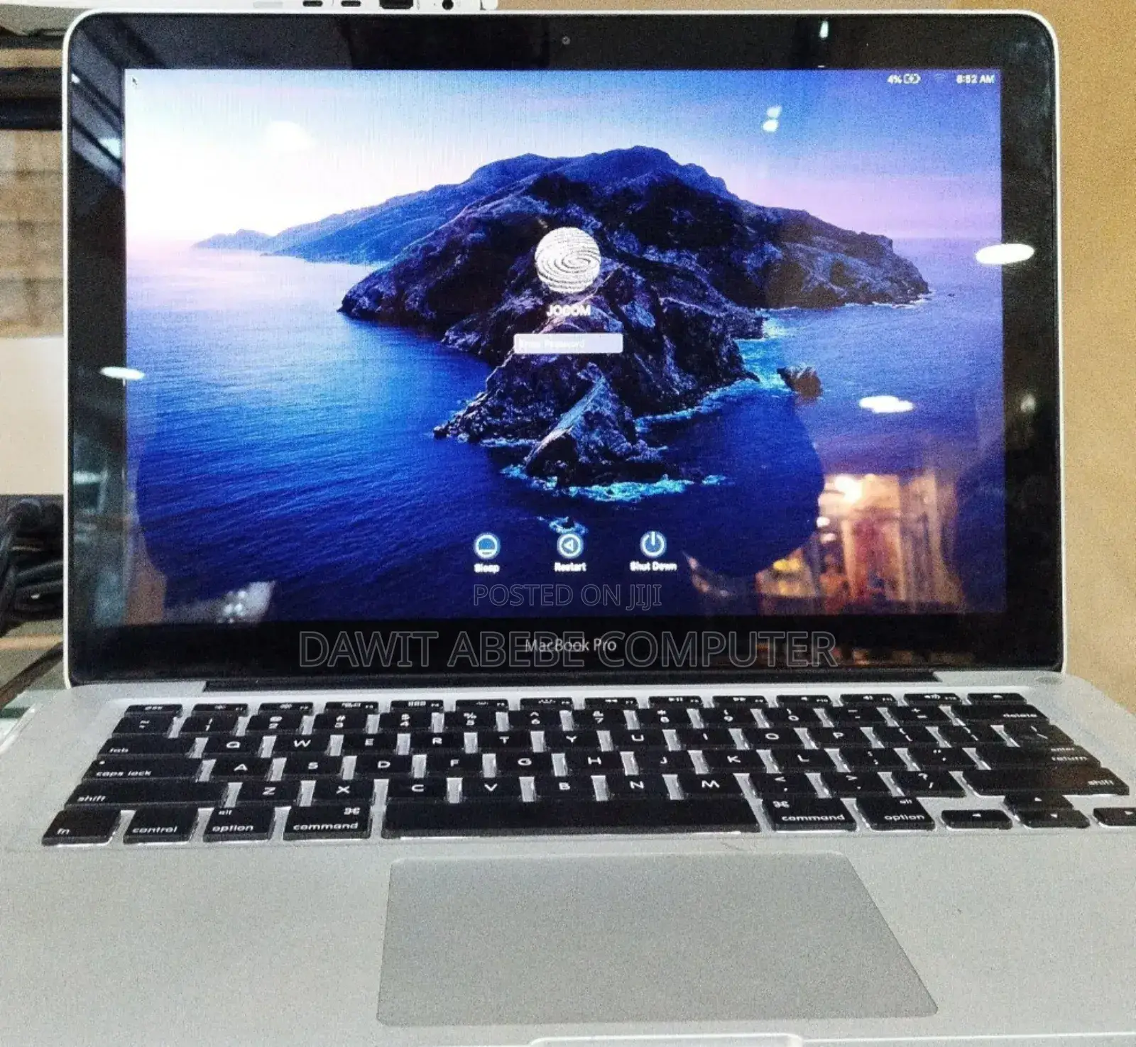 New Laptop Apple MacBook Pro 2012 4GB Intel Core I5 HDD 500GB