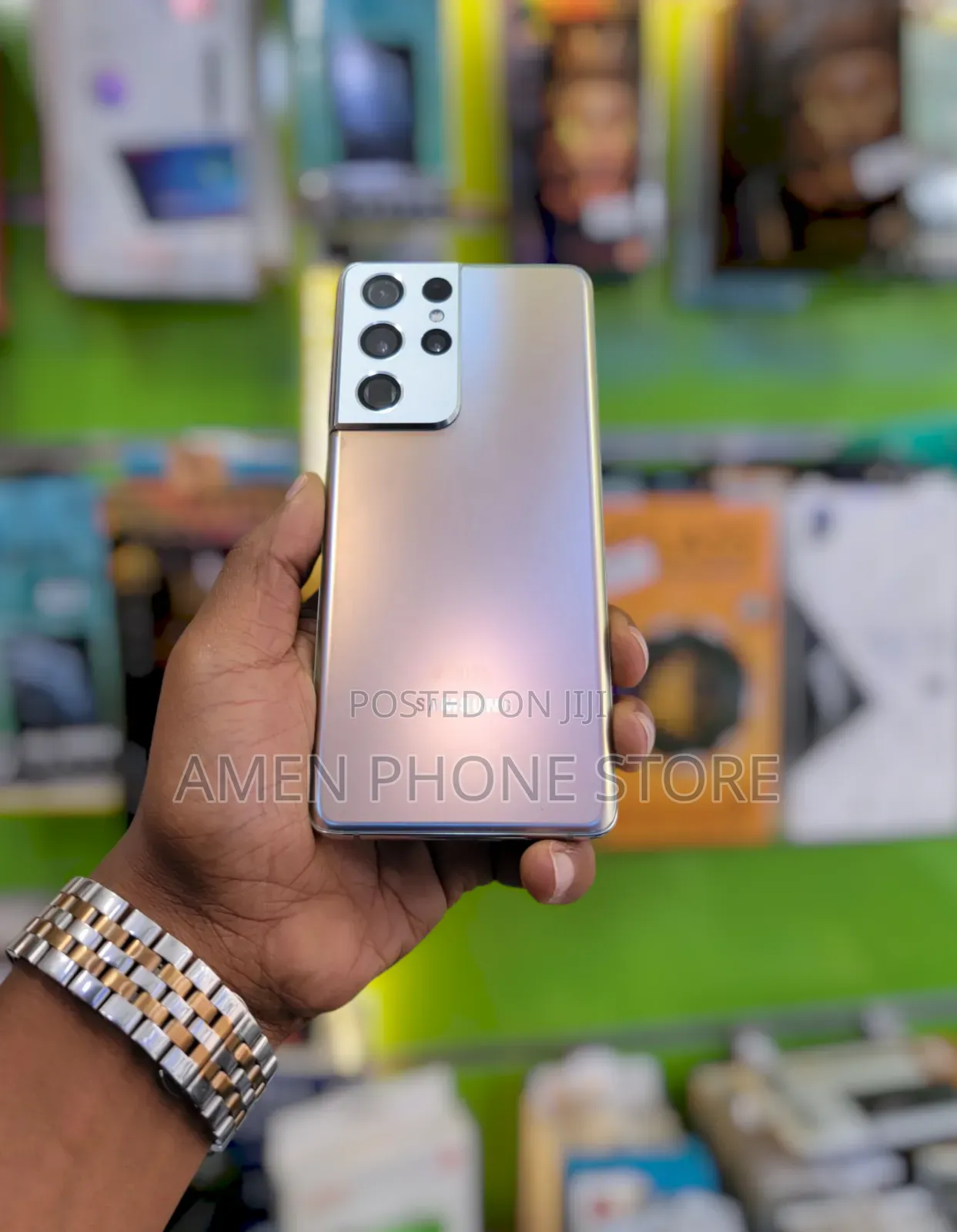 New Samsung Galaxy S21 Ultra 5G 256 GB Silver