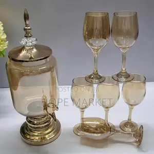 Glassw Dispenser Jar With Glass