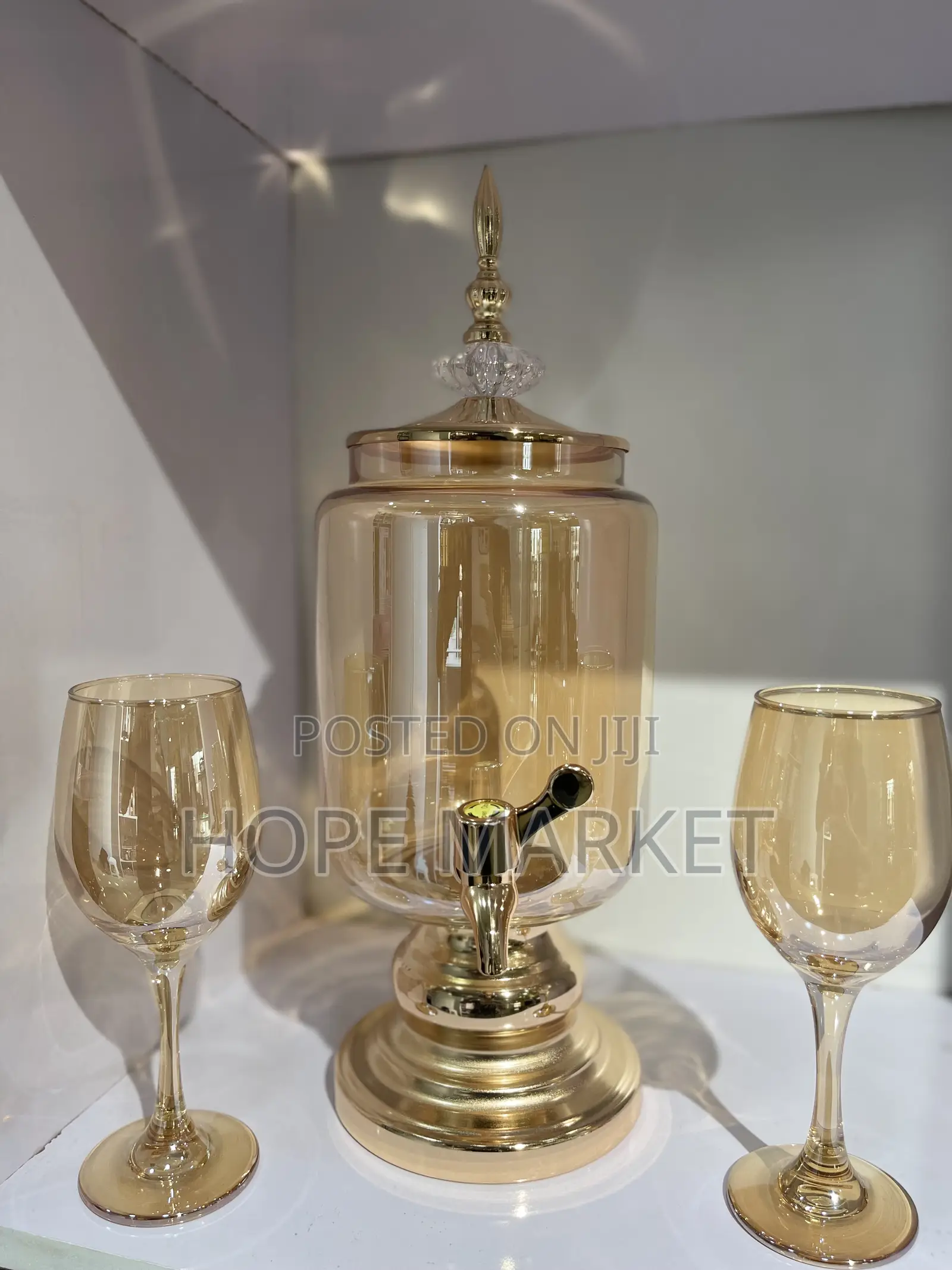 Glassw Dispenser Jar With Glass