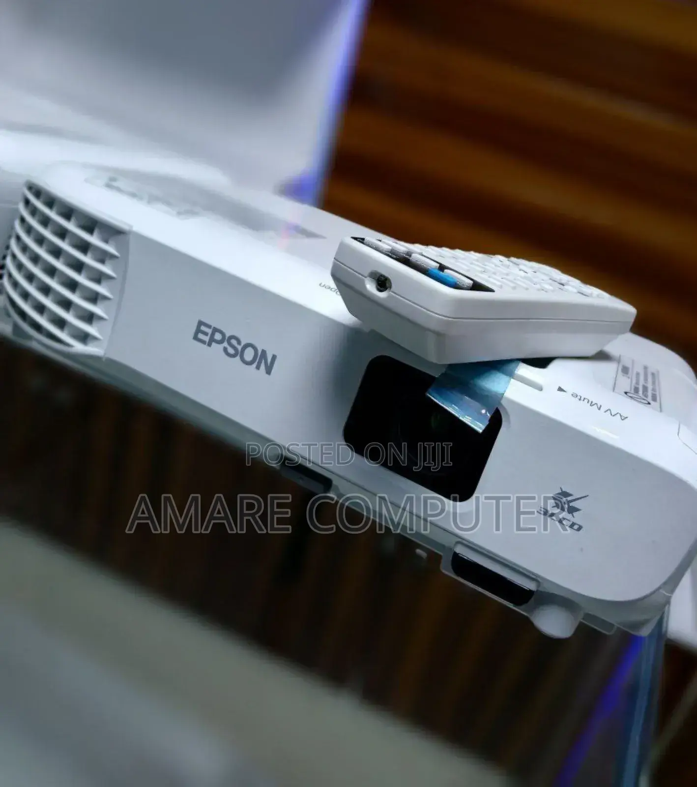 Epson Projector With Bag Remote Model Name: Eb-S05