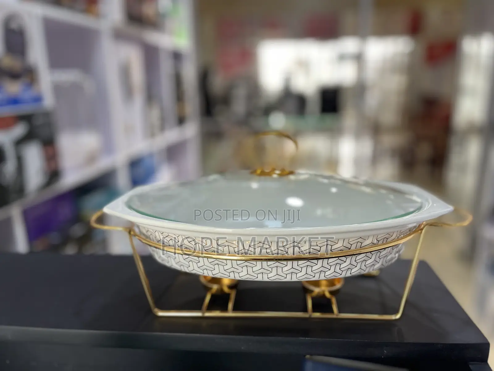 3pcs Ceramic Chafing Dishes(Big Size)