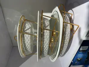 3pcs Ceramic Chafing Dishes(Big Size)